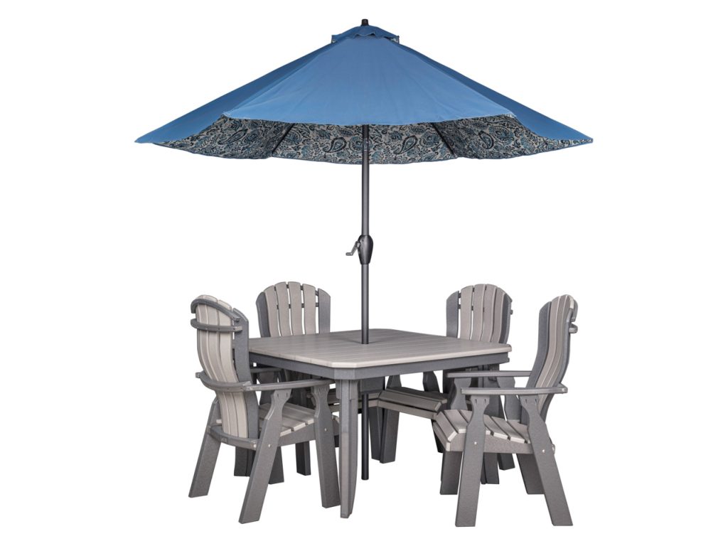 Amish Furniture of NE 48” Square Dining Table, alternate view
