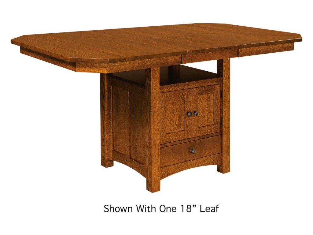 Bassett Cabinet Table, alternate view