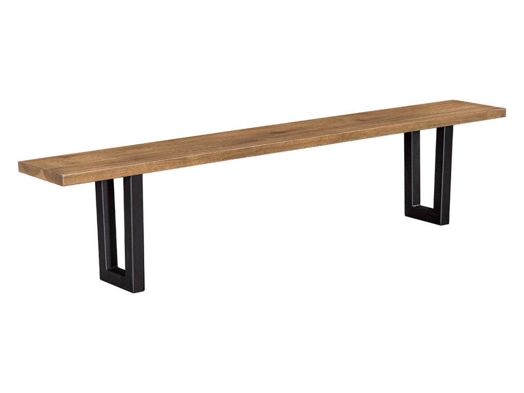 Livingston Bench with Lifestyle Base Table Base
