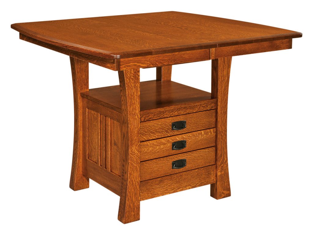 Arts & Crafts Cabinet Table