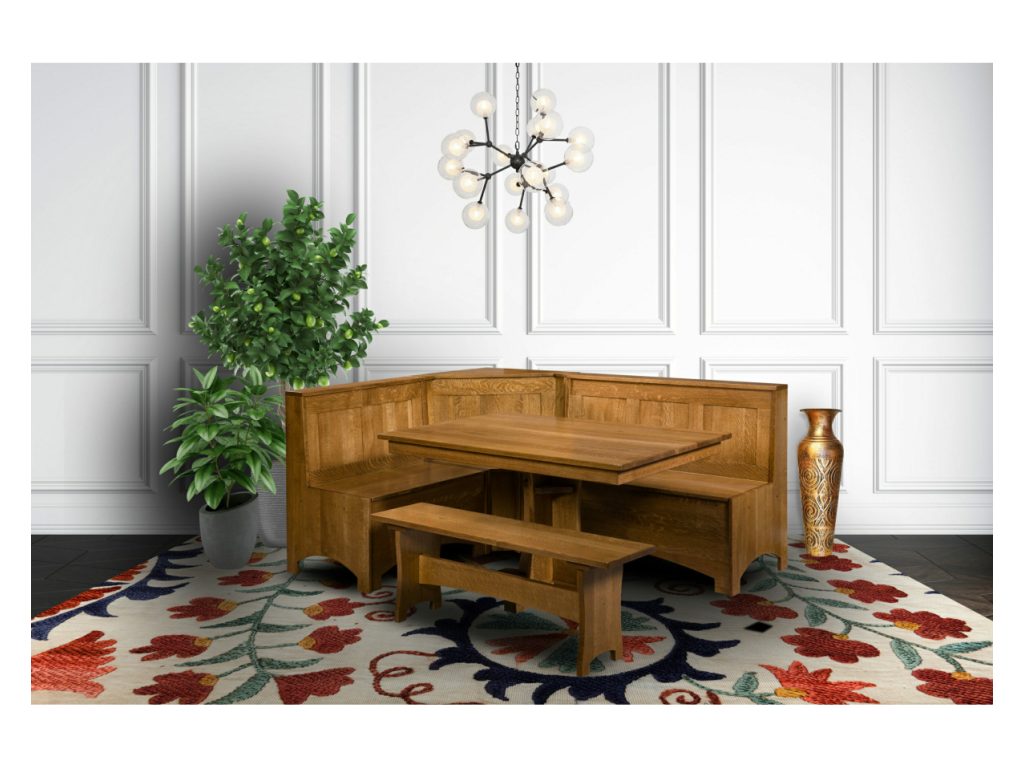 Amish Furniture of NE Woodside Nook Set