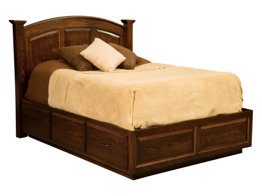 Amish Furniture of NE Americana Platform Bed