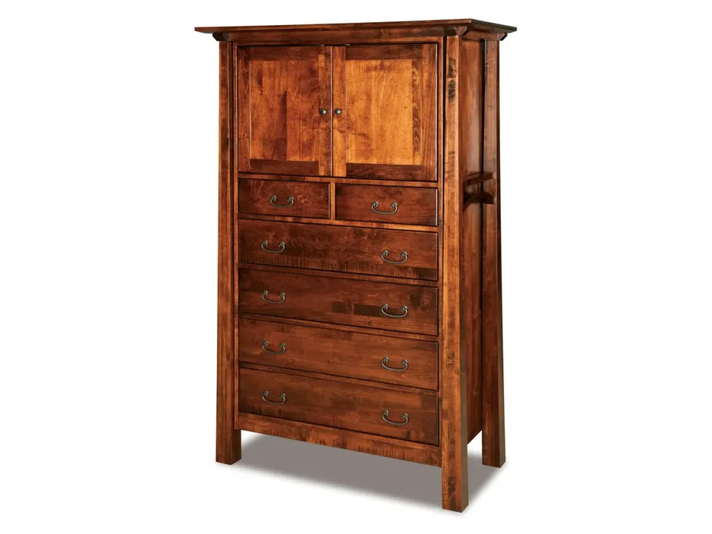 Amish Furniture of NE Artesa Chest Armoire