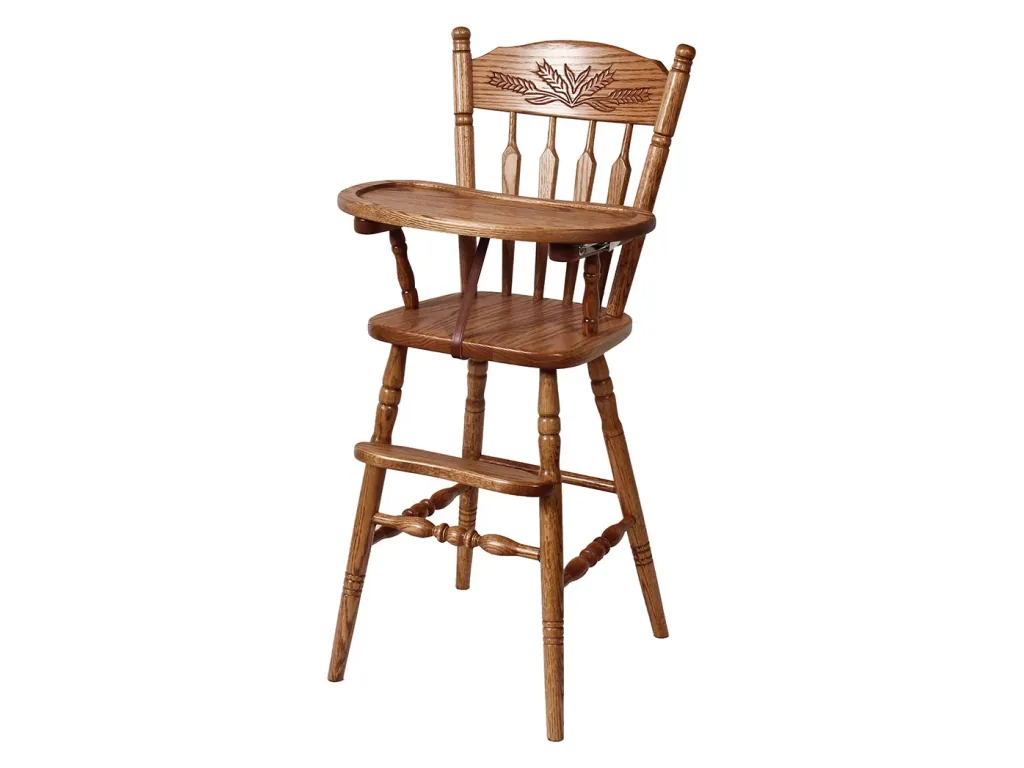 Amish Furniture of NE Wheat Highchair