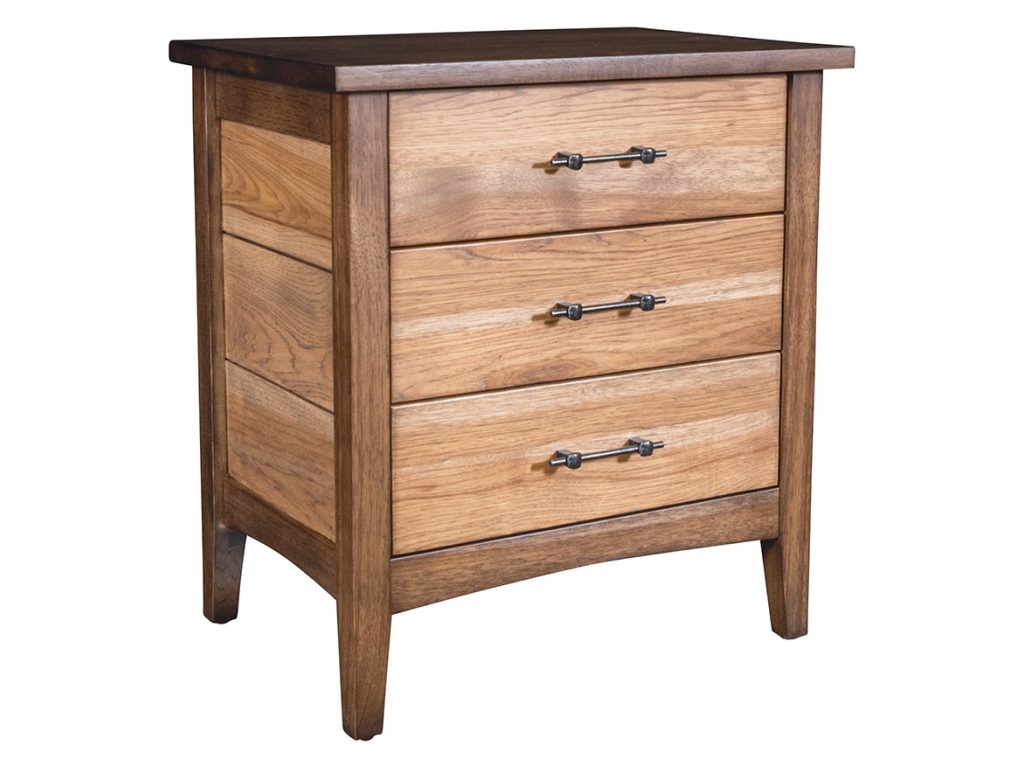 Amish Furniture of NE Phoenix 3 Drawer Nightstand