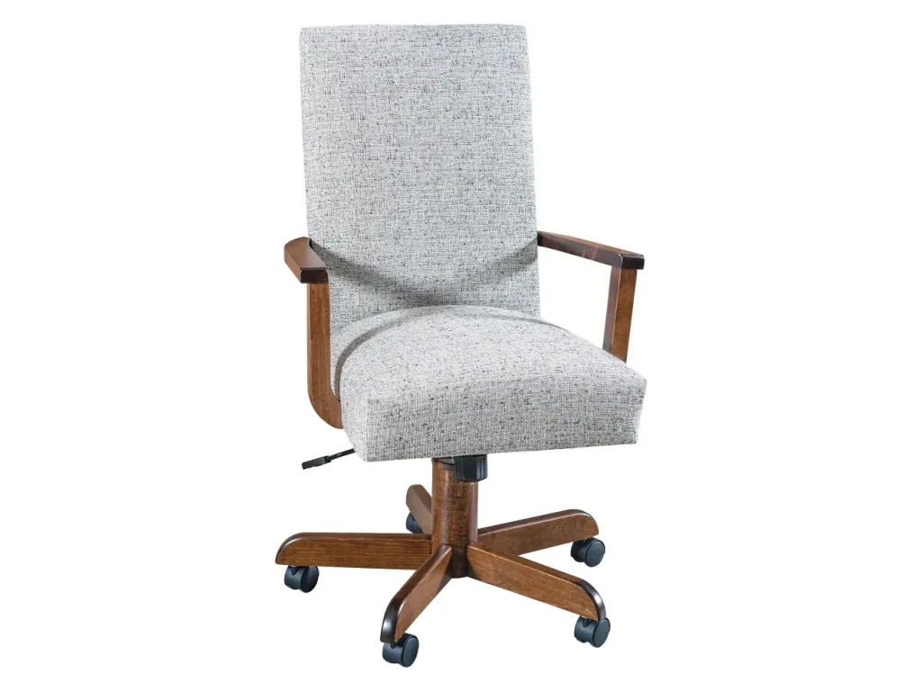 Amish Furniture of NE Sheldon Arm Desk Chair