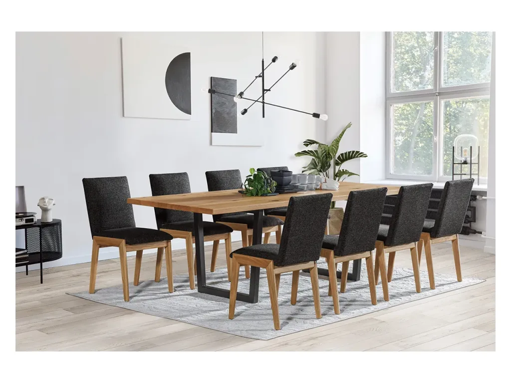 Livingston Bench with Lifestyle Base Table Base, alternate view