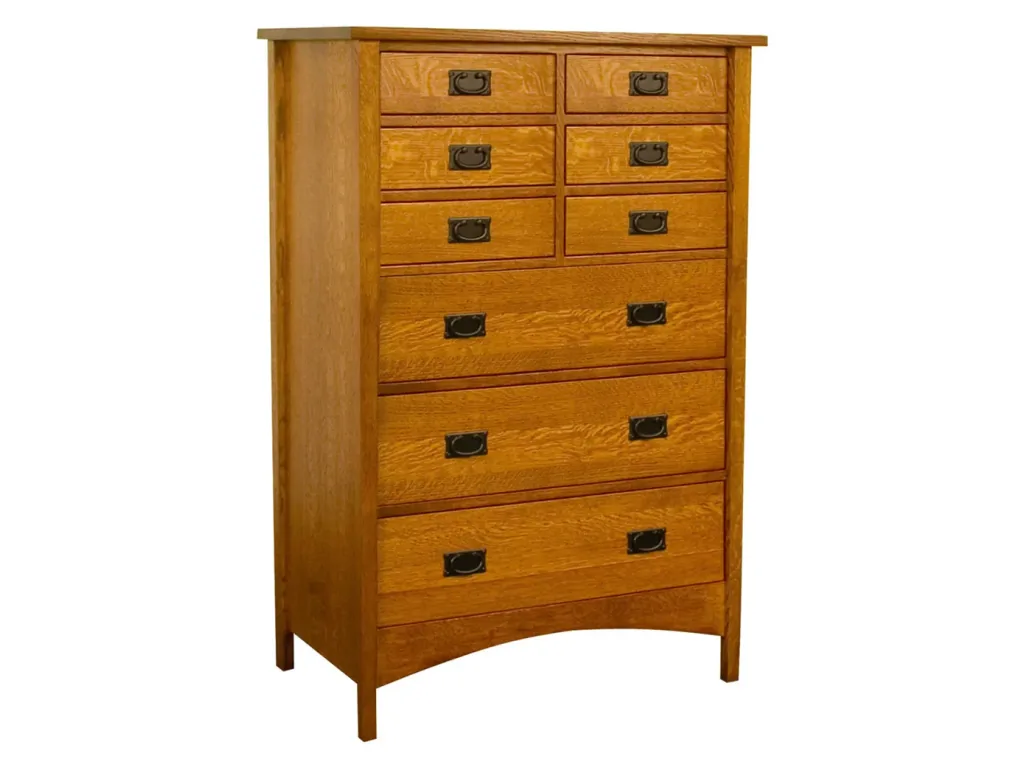 Amish Furniture of NE Arts & Crafts Chest of Drawers
