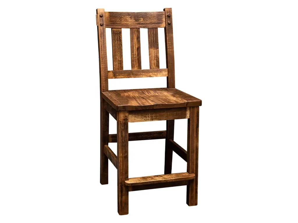 Pasadena 24″ Stationary Bar Stool Counter Stool