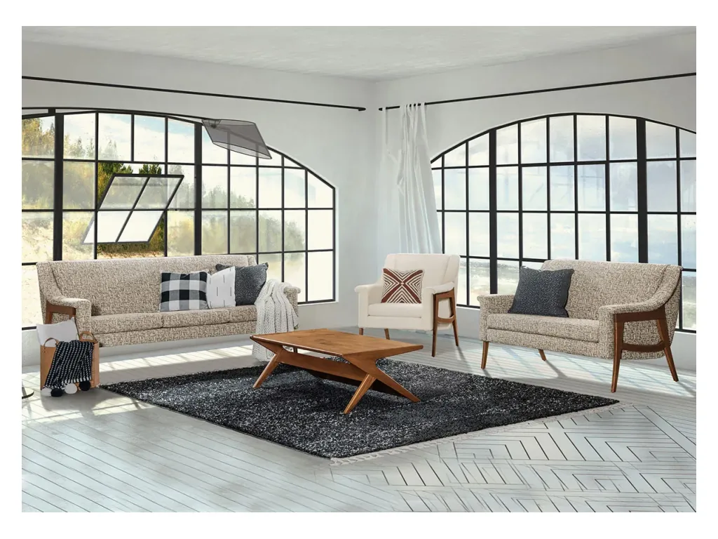 Amish Furniture of NE Andover Footstool, alternate view