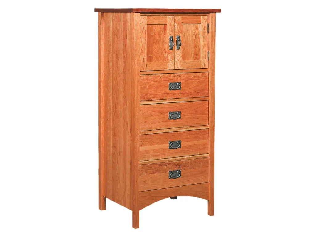 Arts & Crafts Lingerie Chest with Doors