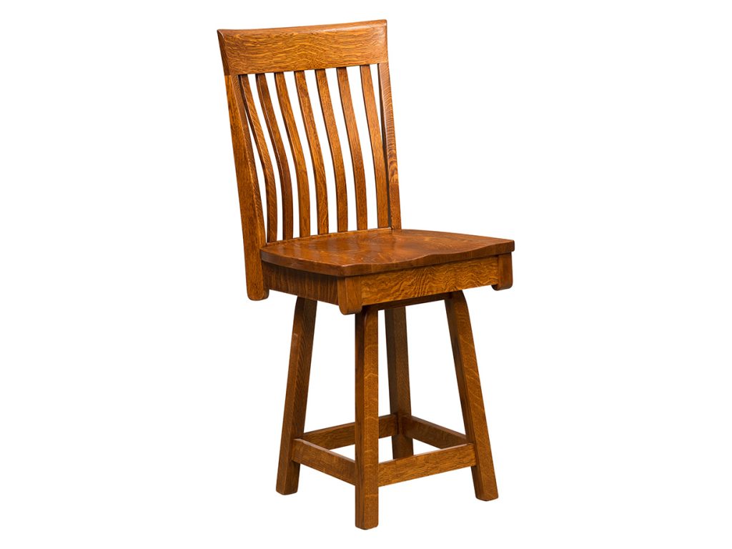 Amish Furniture of NE Baytown 24″ Swivel Bar Stool