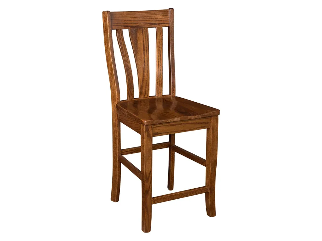 Amish Furniture of NE Batavia 24″ Stationary Bar Stool