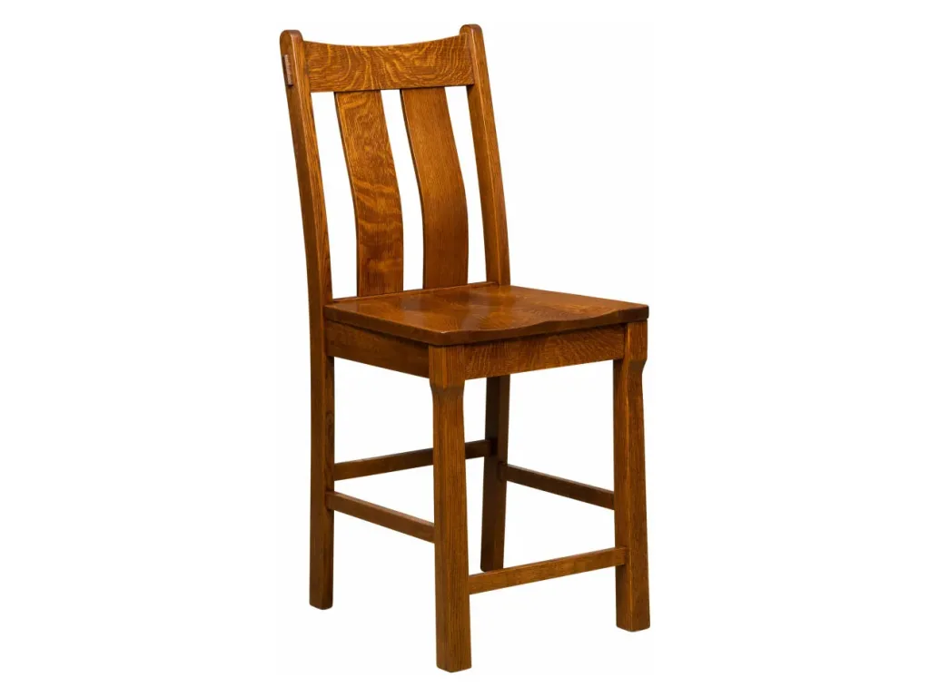 Amish Furniture of NE Beaumont 24″ Stationary Bar Stool
