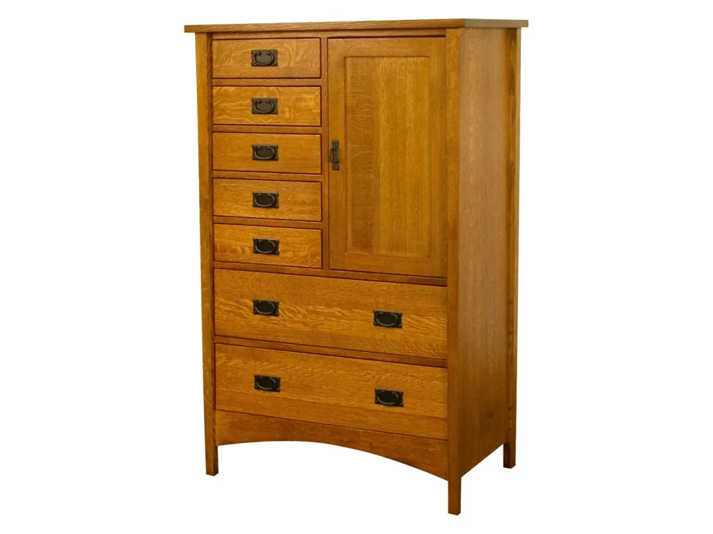 Amish Furniture of NE Arts & Crafts Gentleman’s Chest