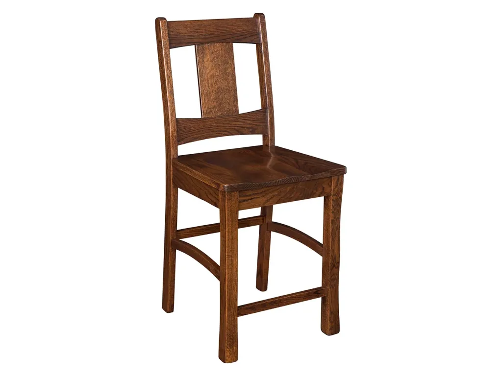 Reno 24″ Stationary Bar Stool Counter Stool