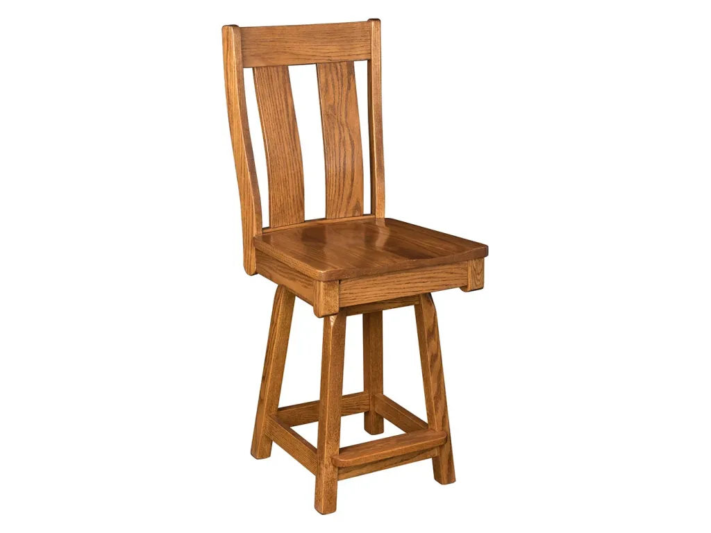 Garrison 24″ Swivel Bar Stool Counter Stool
