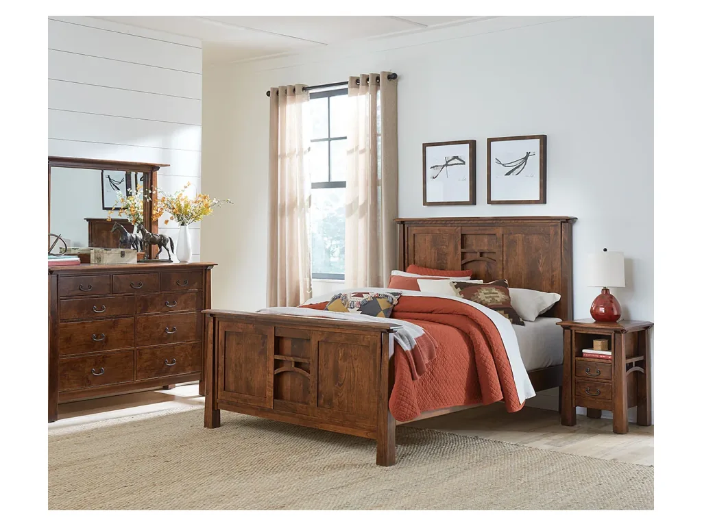 Amish Furniture of NE Artesa Chifferobe, alternate view