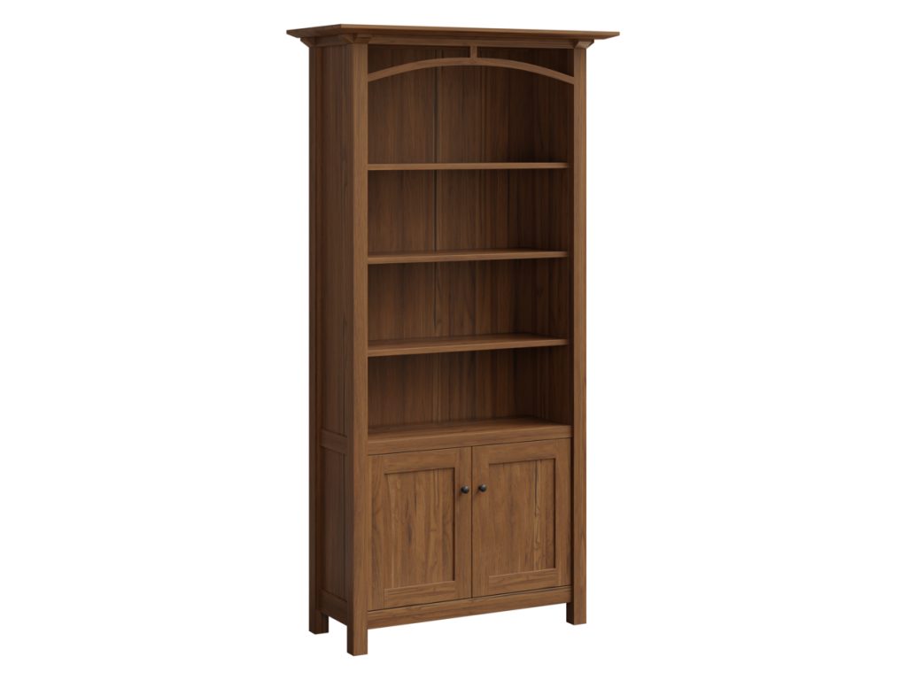 Amish Furniture of NE Artesa Bookcase – 80″H