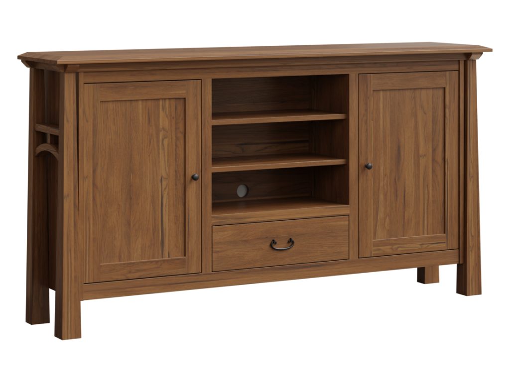 Amish Furniture of NE Artesa Media Stand – 73″W