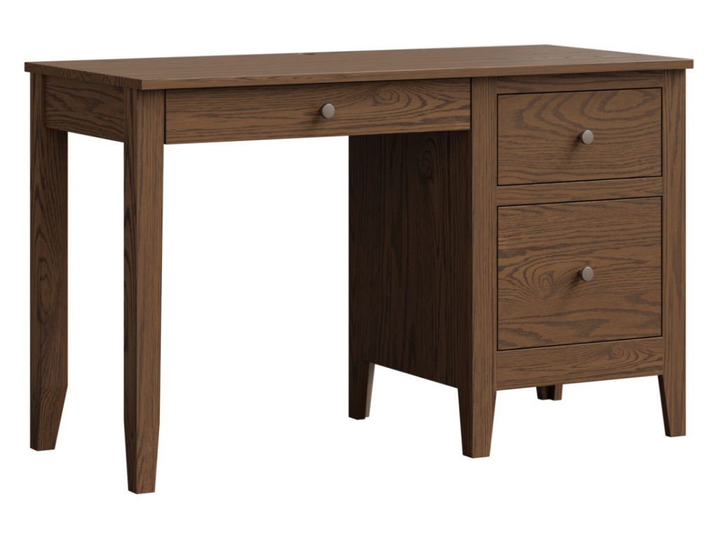 Amish Furniture of NE Ashton Single Pedestal Desk
