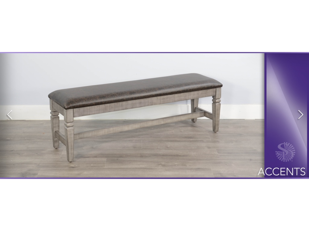 Side Bench, Wood Seat - image 5