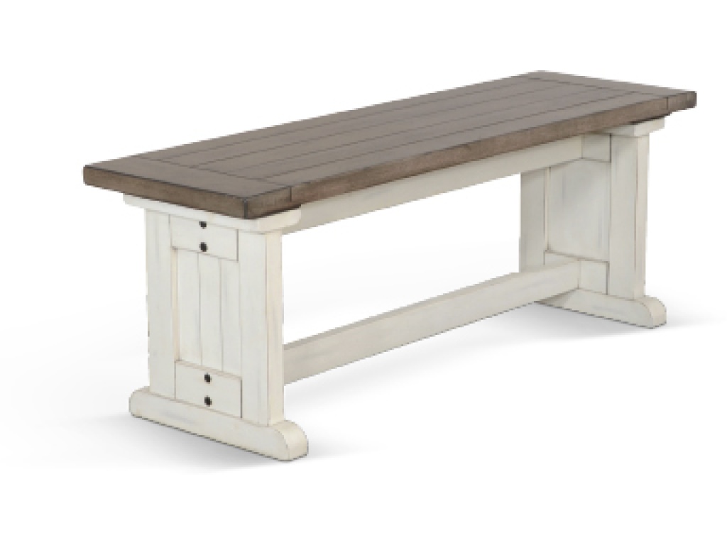 Side Bench, Wood Seat - main image