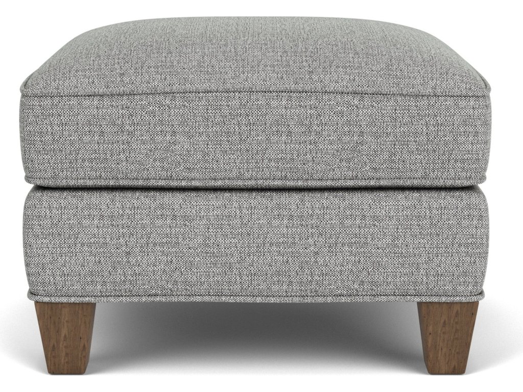 Allison Fabric Ottoman - image 1