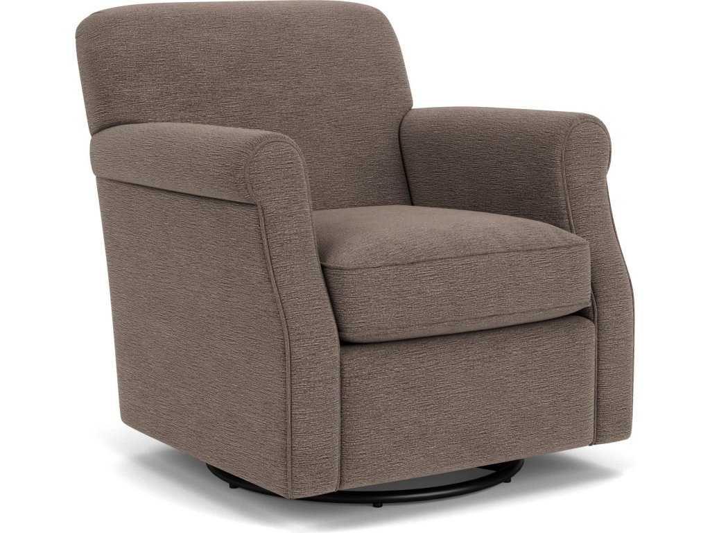 Mabel Fabric Swivel Chair - main image
