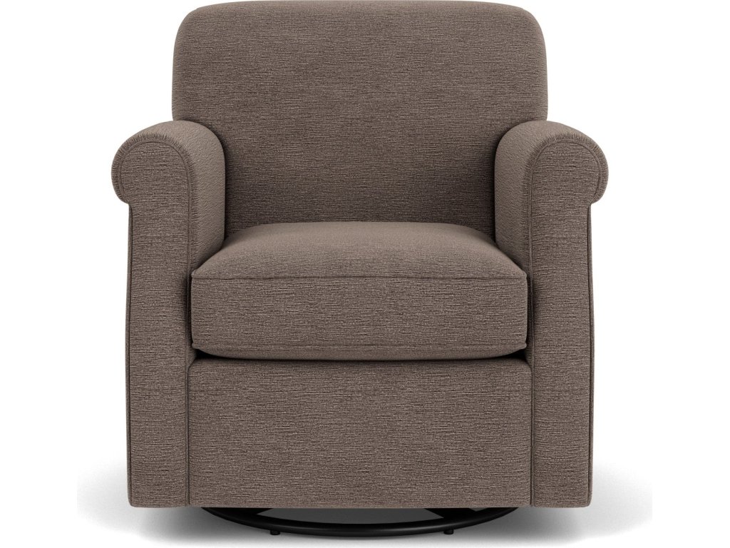 Mabel Fabric Swivel Chair - image 1