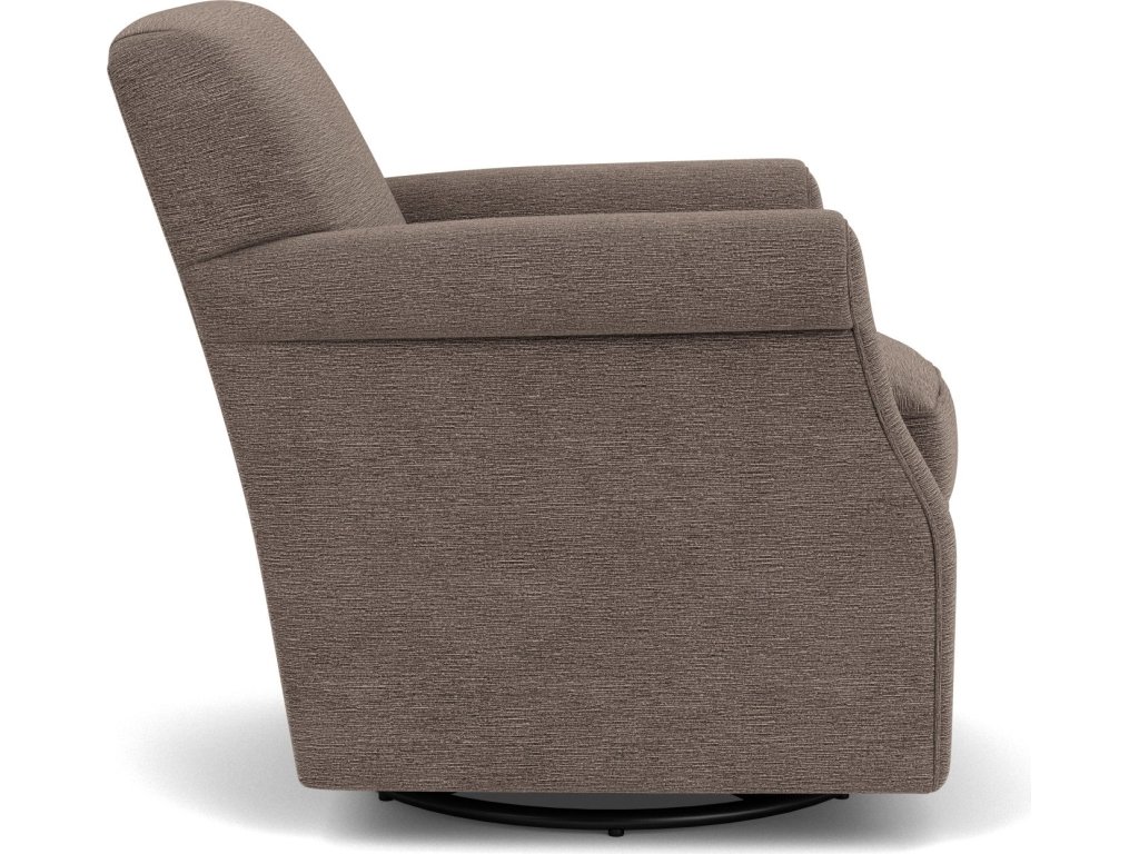 Mabel Fabric Swivel Chair - image 2