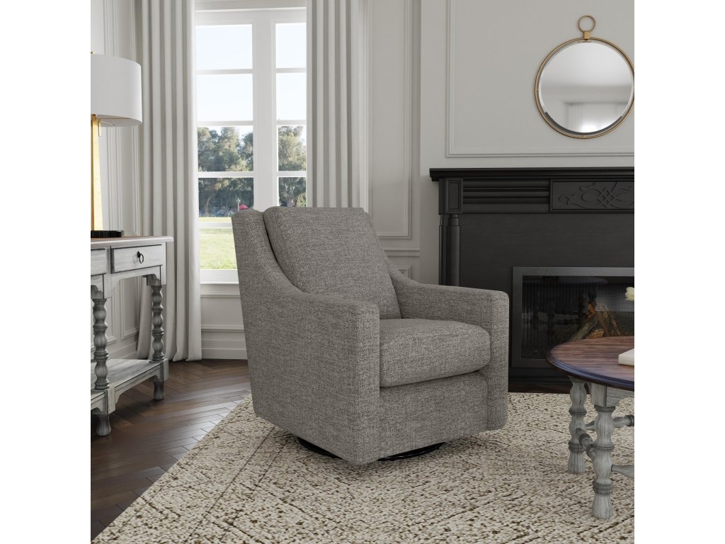 Murph Fabric Swivel Glider - image 1