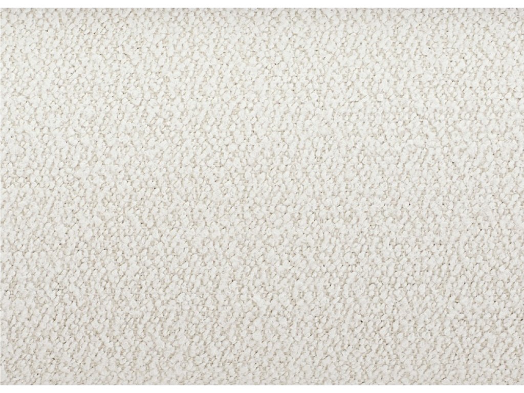 Upholstered Side Chair White Fabric - image 2