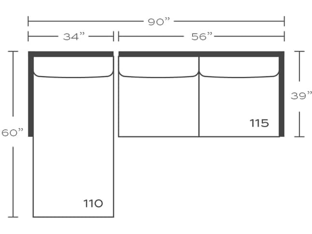 Cindy Slipcover Sectional - image 4
