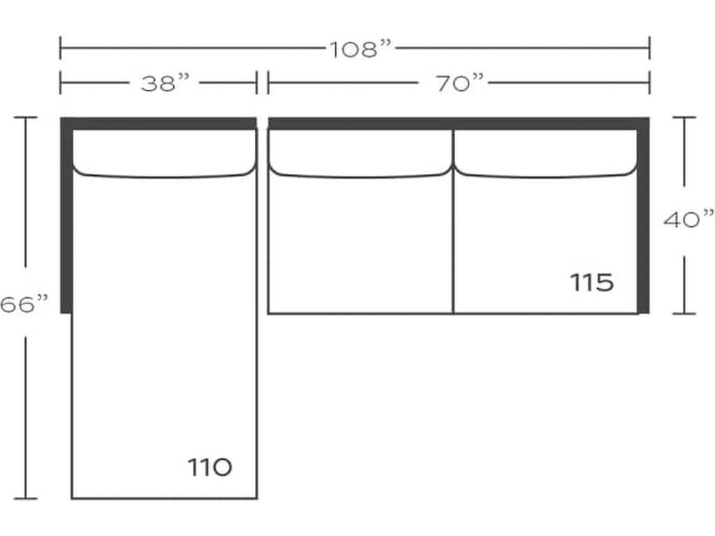 Rowe Lilah Slipcover Sectional, alternate view 20