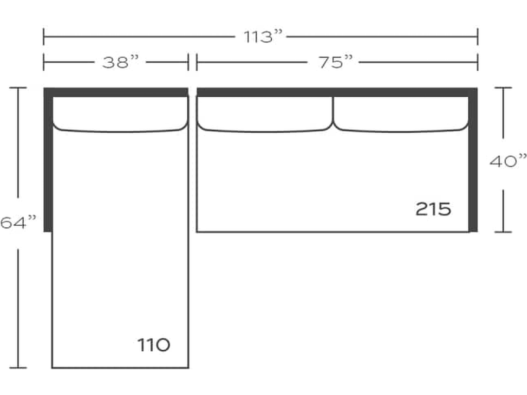 Madeline Slipcovered Sectional - image 5