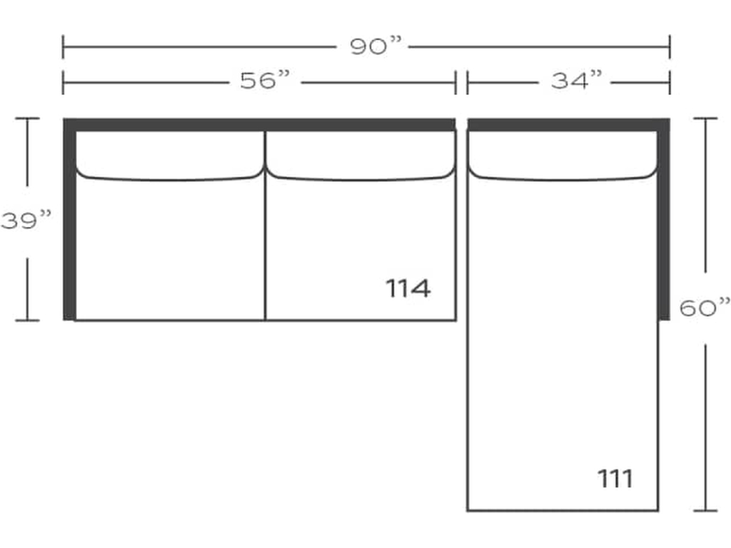 Cindy Slipcover Sectional - image 5
