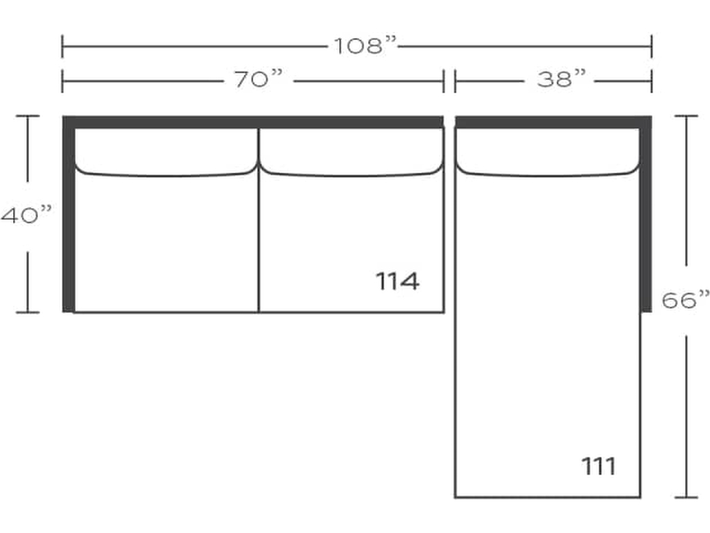 Rowe Lilah Slipcover Sectional, alternate view 22