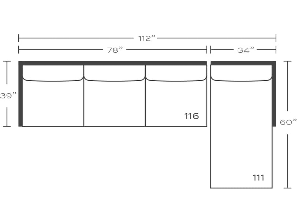 Cindy Slipcover Sectional - image 7