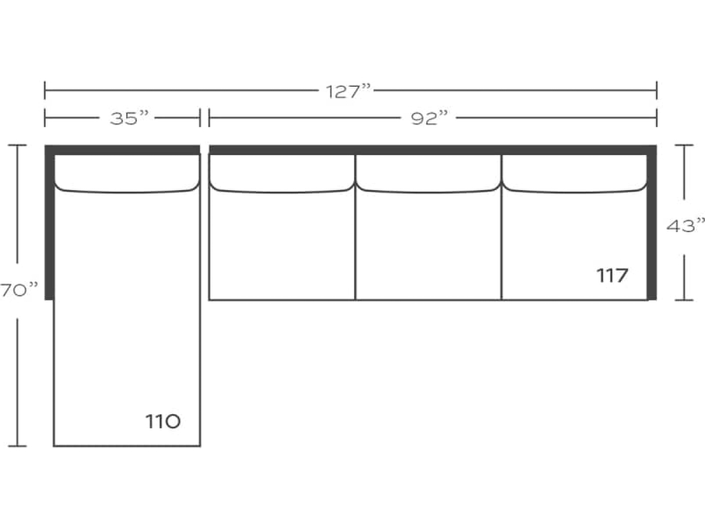 Laney Slipcovered Sectional - image 3
