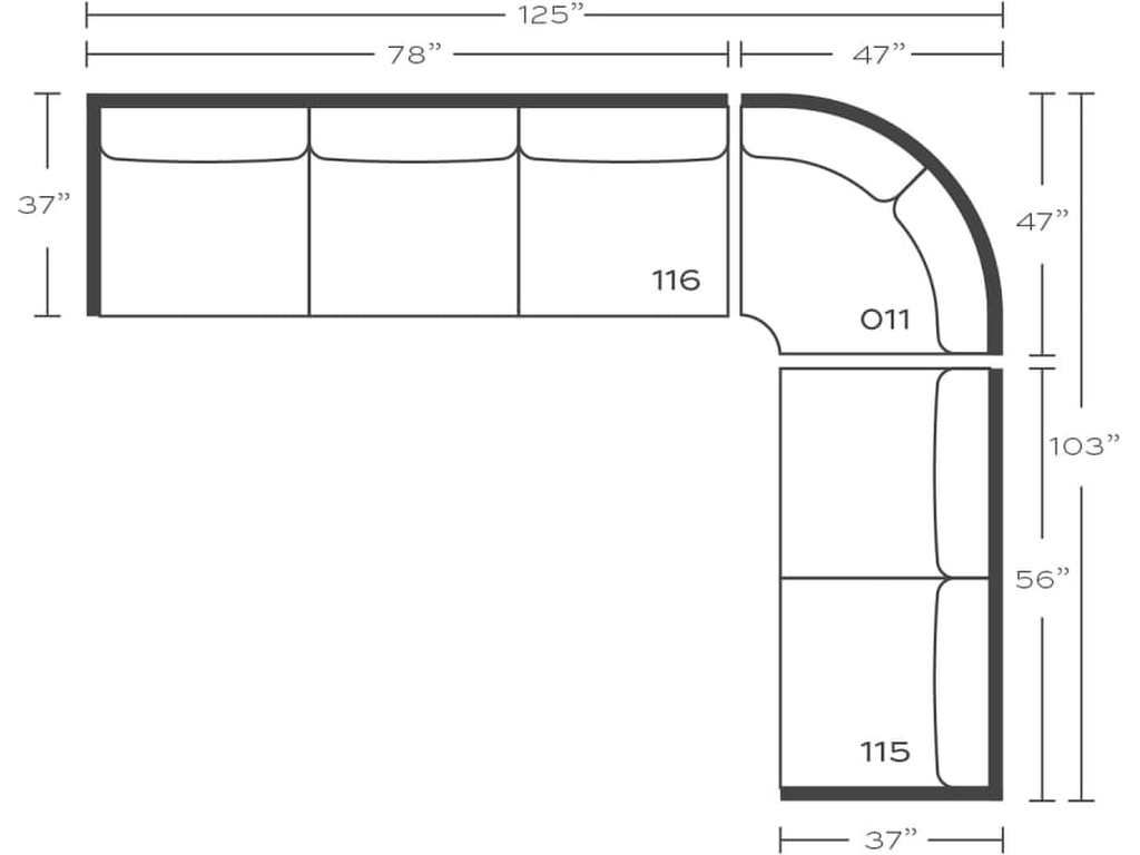 Brooke Sectional - image 10