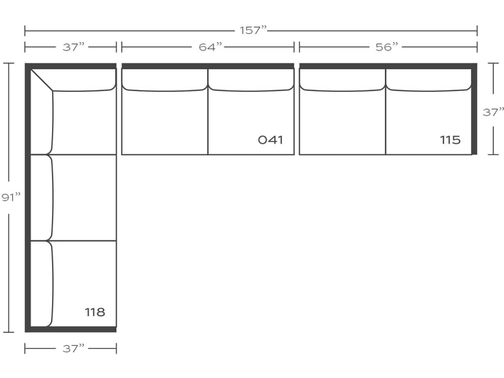 Brooke Sectional - image 16