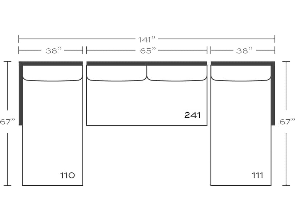 Sylvie Bench Seat Slip Sectional - image 22