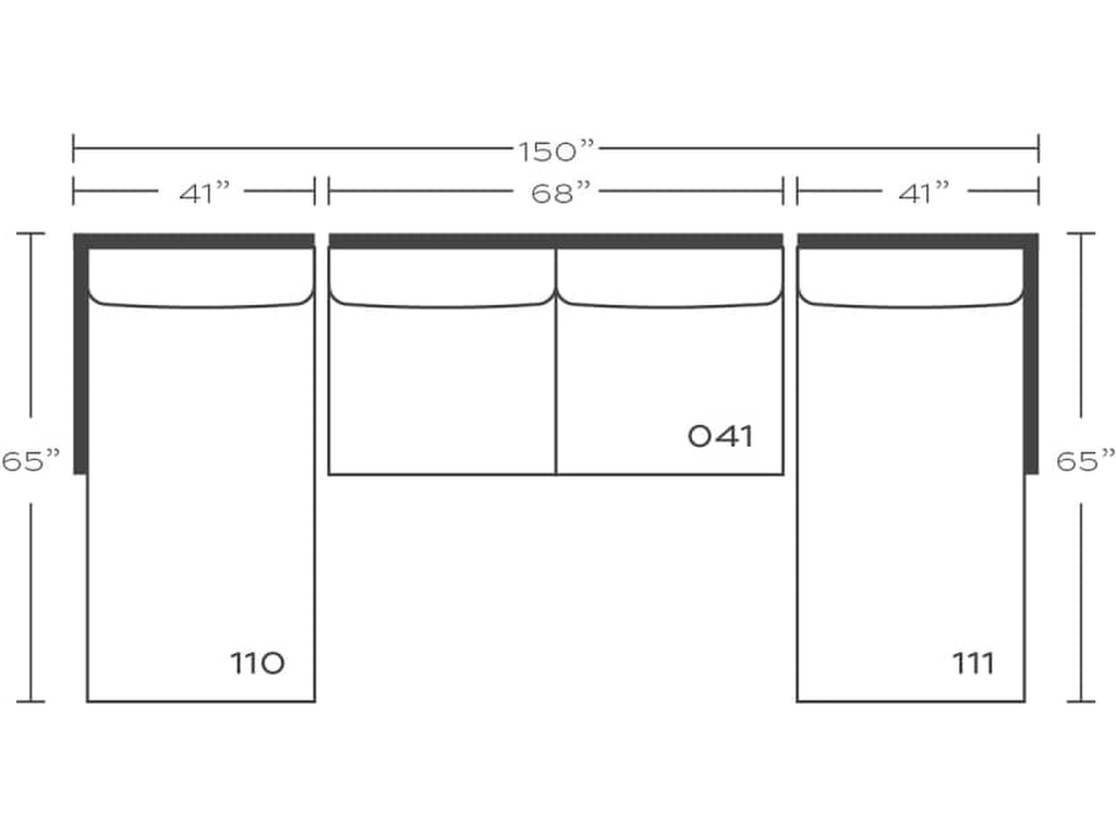 Rowe Derby Slipcovered Sectional, alternate view 10