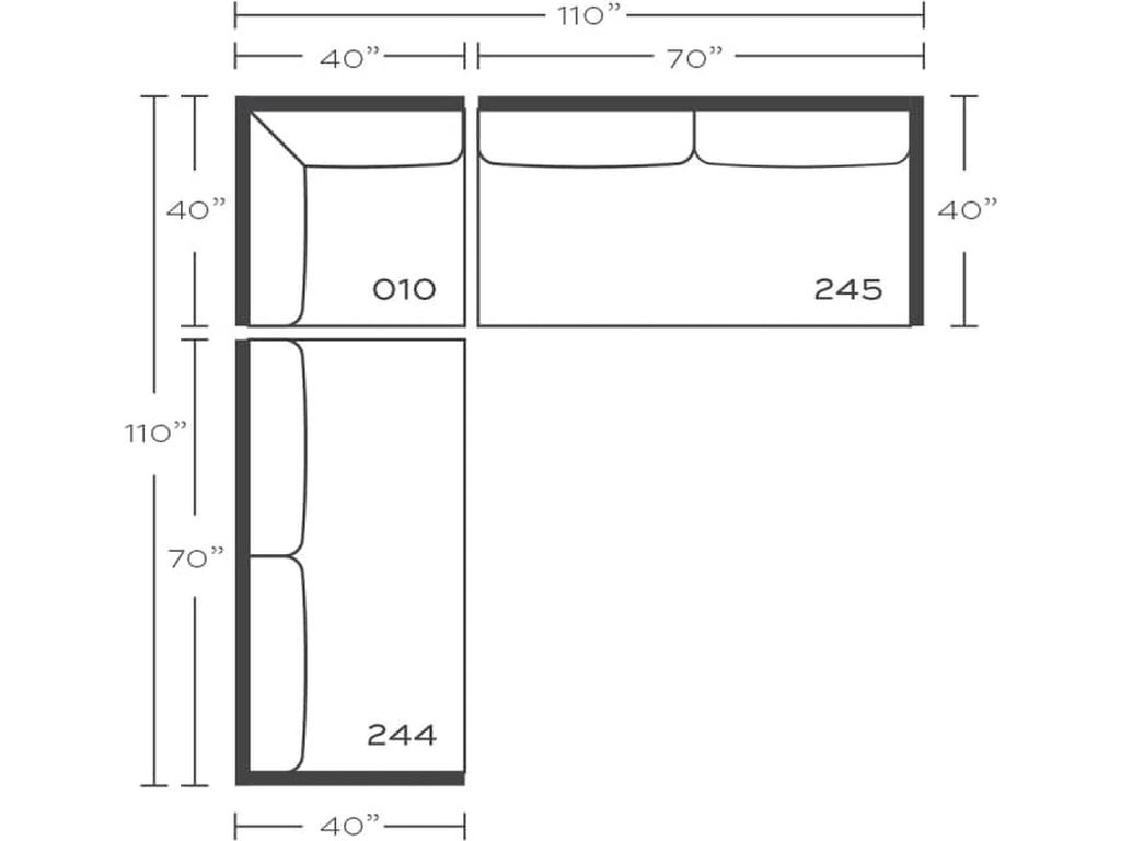 Rowe Lilah Slipcover Sectional, alternate view 35