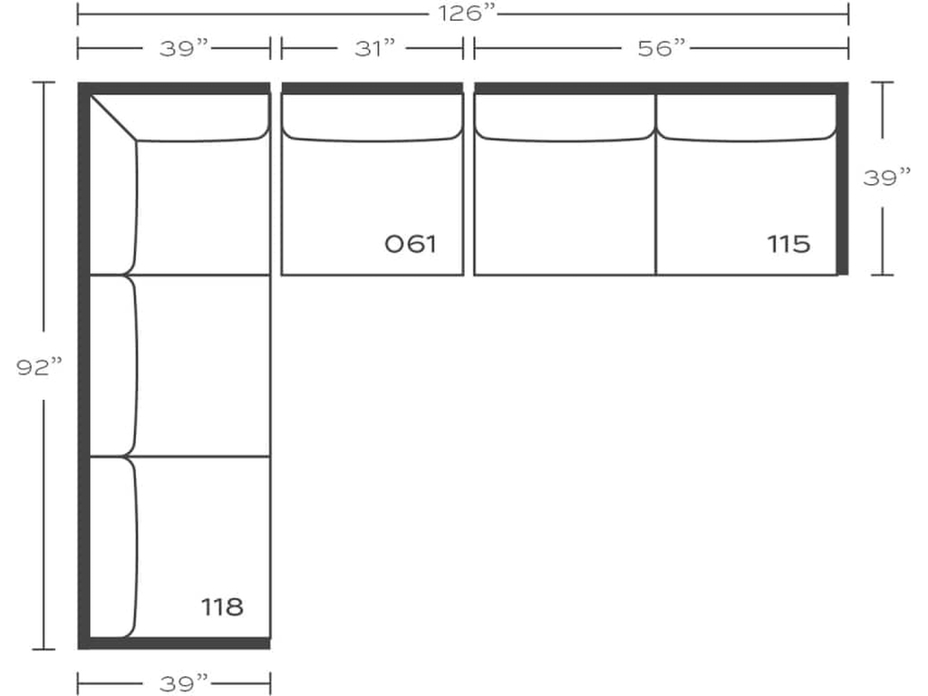 Cindy Slipcover Sectional - image 18
