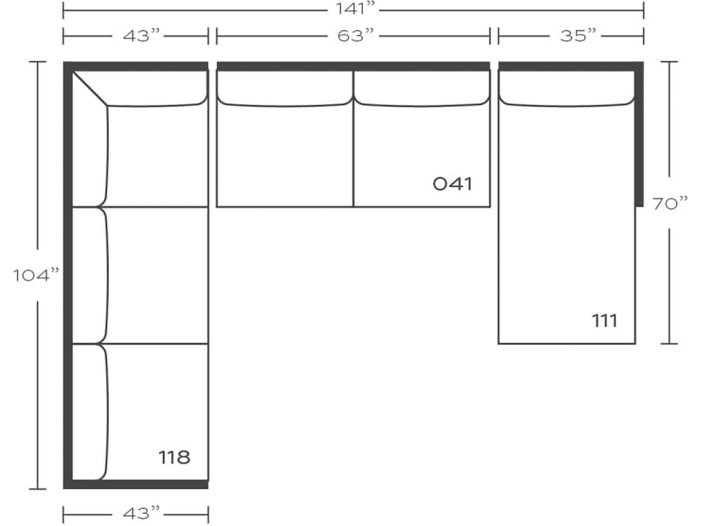 Laney Sectional Sofa - image 16
