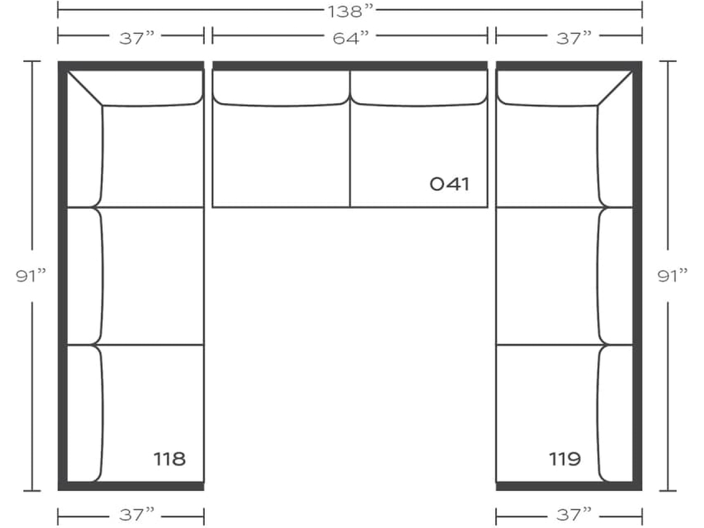 Brooke Sectional - image 17