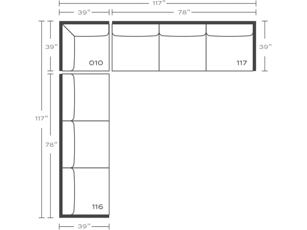 Cindy Slipcover Sectional - image 19