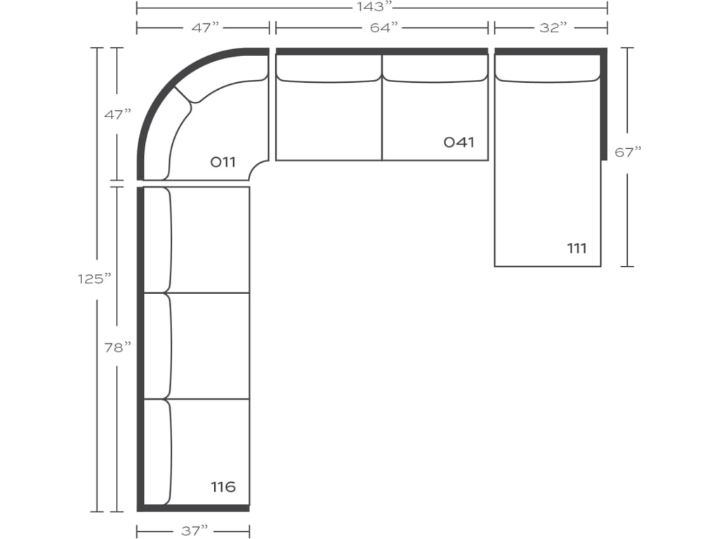 Brooke Sectional - image 18
